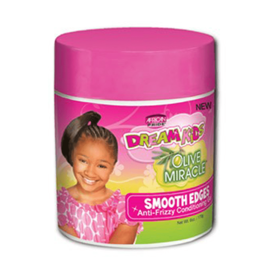 African pride Dream Kids Olive Miracle Smooth Edges 6 Oz - Beautylicious Canada