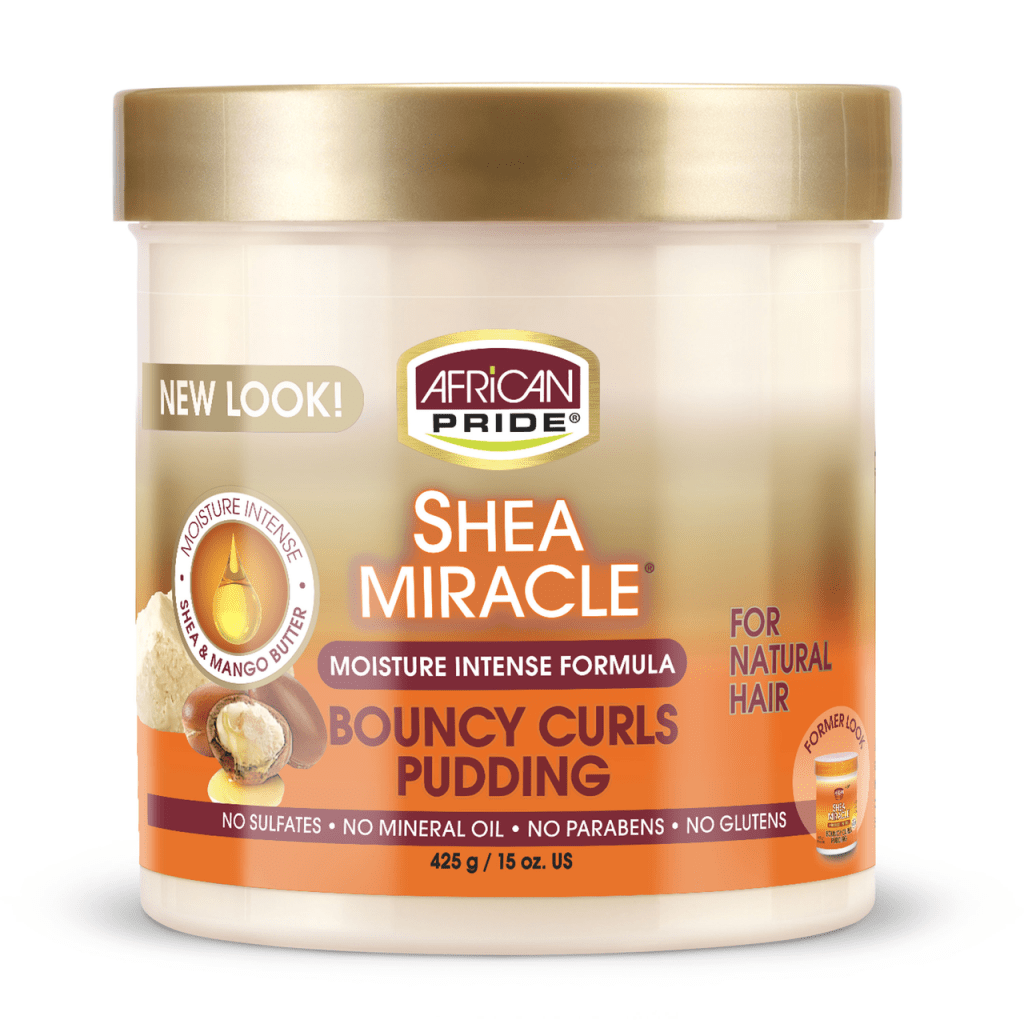 AFRICAN PRIDE SHEA MIRACLE BOUNCY CURLS PUDDING 15OZ - Beautylicious Canada