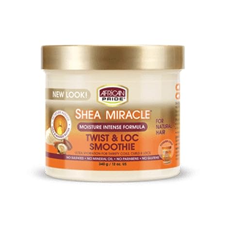 AFRICAN PRIDE SHEA MIRACLE TWIST & LOC SMOOTHIE12OZ - Beautylicious Canada