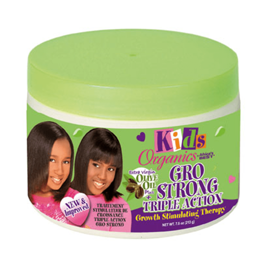 Africa’s best kids organics GRO STRONG Triple ActionGrowth Stimulating Therapy 7.5oz - Beautylicious Canada