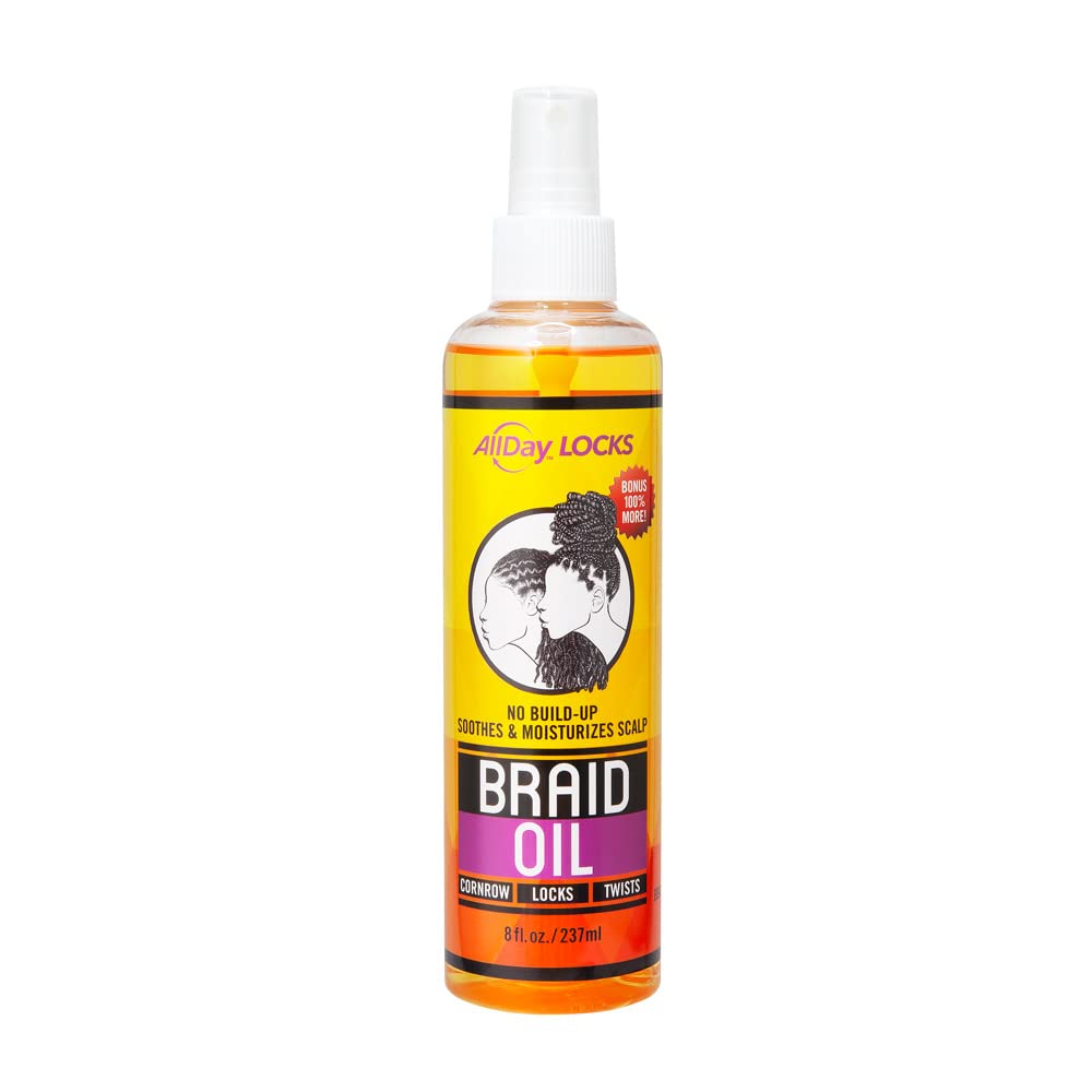 ALLDAY LOCKS Braid Oil 8oz - Beautylicious Canada