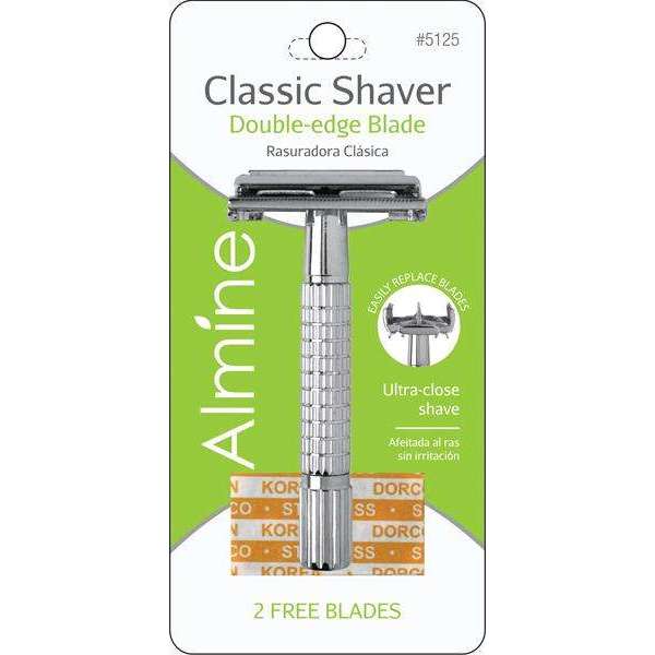 ALMINE Classic Shaver And Blade *5125 - Beautylicious Canada
