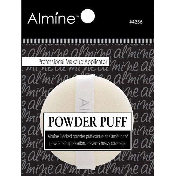 ALMINE Powder Puff Round Shape *4256 - Beautylicious Canada