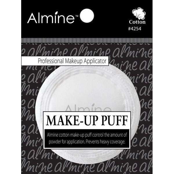 ALMINE Round Makeup Puff Cotton Material *4254 - Beautylicious Canada