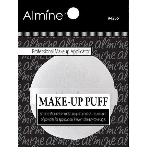 ALMINE Round Makeup Puff Microfiber Material *4255 - Beautylicious Canada