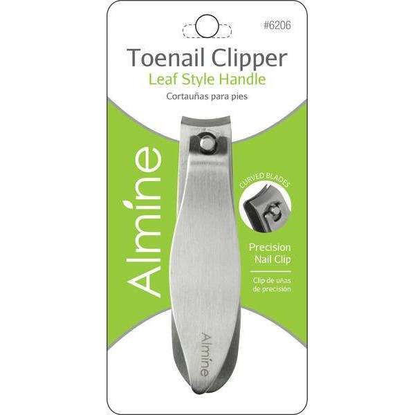 ALMINE Stainless Steel Leaf Shape Toenail Clipper *6206 - Beautylicious Canada