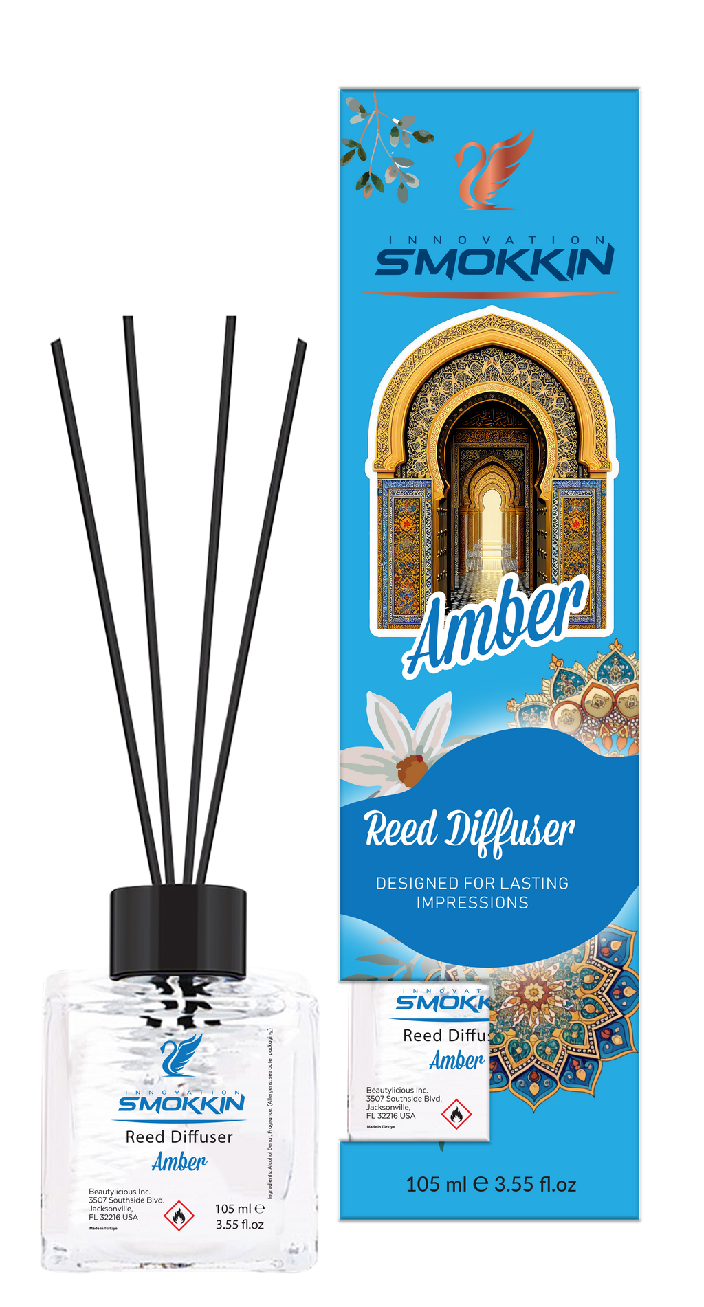 INNOVATION AMBER REED DILLUSER DESIGNED FOR LASTING IMPRESSION  3.55 Oz