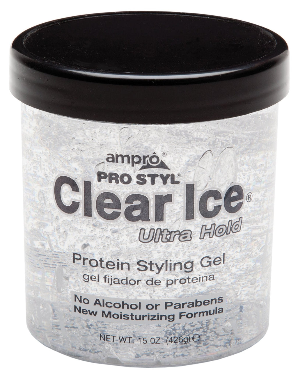 AMPRO GEL ULTRA FORT CLEAR ICE 15OZ - Beautylicious Canada