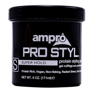 AMPRO STYLING GEL [SUPER] 6OZ - Beautylicious Canada