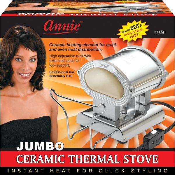 ANNIE CERAMIC THERMAL STOVE LARGE SILVER *5526 - Beautylicious Canada