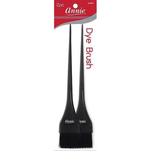 Annie Dye Brush S 2Ct Black *2901 - Beautylicious Canada