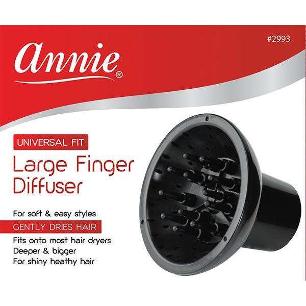 Annie Large Finger Diffuser Black - Beautylicious Canada