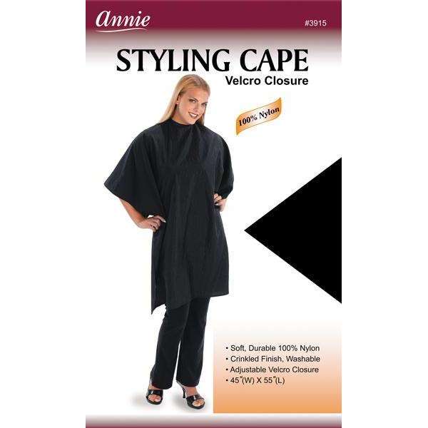 Annie Styling Cape Black *3915 - Beautylicious Canada