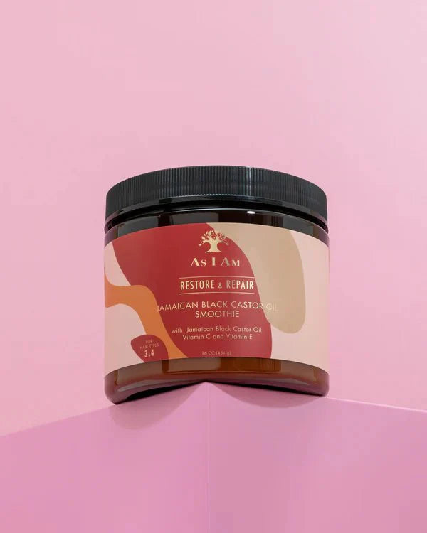 AS I AM Jamaican Black Castor Oil Smoothie 16 oz - Beautylicious Canada