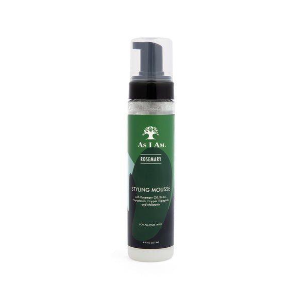 AS I AM ROSEMARY STYLING MOUSSE 8OZ - Beautylicious Canada