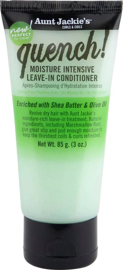 Aunt Jackie's Quench! Moisture Intensive Leave - In Conditioner 3oz - Beautylicious Canada