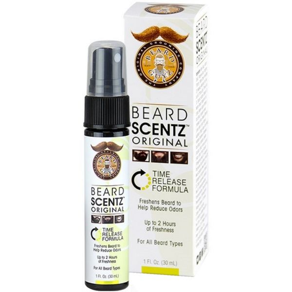 BEARD SCENTZ ORIGNAL FRESHENS BEARD TO HELP REDUCE ODORS 1.Oz