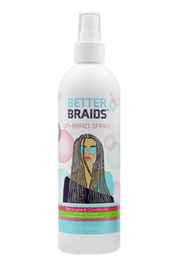 BETTER BRAIDS UN - BRAID SPRAY 12OZ - Beautylicious Canada