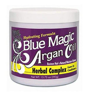 BLUE MAGIC ARGAN OIL HERBAL COMPLEX LEAVE - IN CONDITIONER 13.75 OZ - Beautylicious Canada