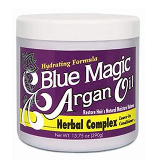 BLUE MAGIC ARGAN OIL HERBAL COMPLEX LEAVE - IN CONDITIONER 13.75 OZ - Beautylicious Canada