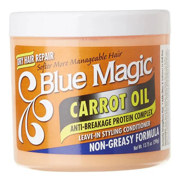 BLUE MAGIC CARROT OIL LEAVE - IN STYLING CONDITIONER 13.75 OZ - Beautylicious Canada