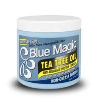 BLUE MAGIC Tea Tree Oil Leave - In Styling Conditioner 13.75OZ - Beautylicious Canada