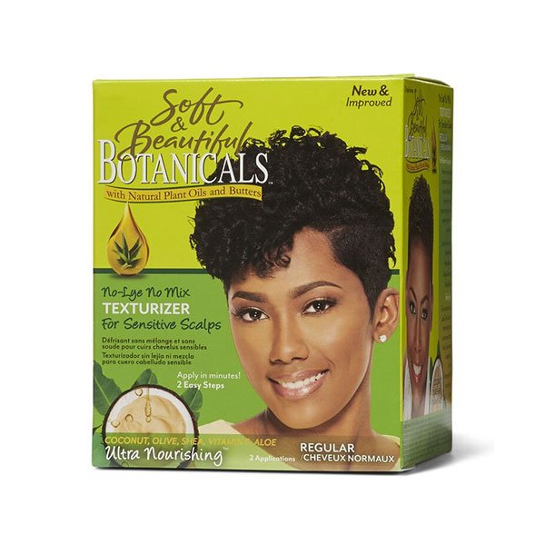Botanicals No - Lye No Mix Texturizer For Sensitive Scalps - Regular 2 - Beautylicious Canada
