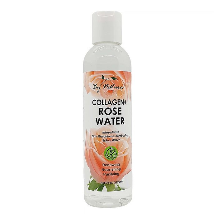 BY NATURES COLLAGEN ROSE WATER 6OZ - Beautylicious Canada