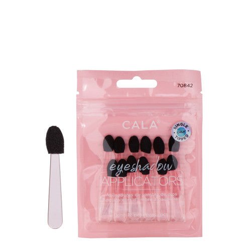 CALA EYESHADOW APPLICATORS (SINGLE TIP, 12 PCS / PK) *70842 - Beautylicious Canada