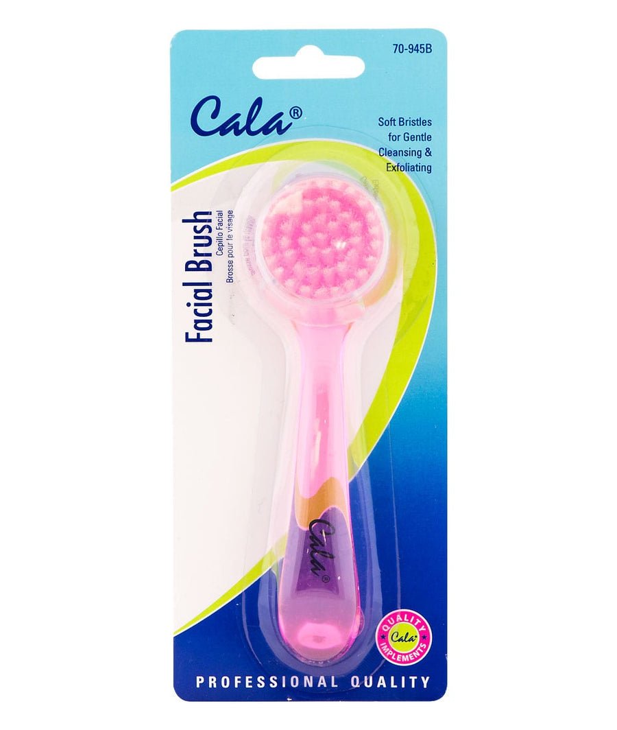 CALA FACIAL BRUSH (3 ASSORTED COLORS) *70 - 945B - Beautylicious Canada