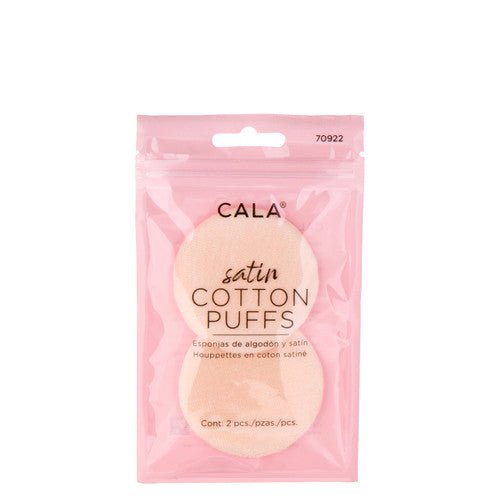 CALA SATIN COTTON PUFFS (2 PCS / PK) *70922 - Beautylicious Canada