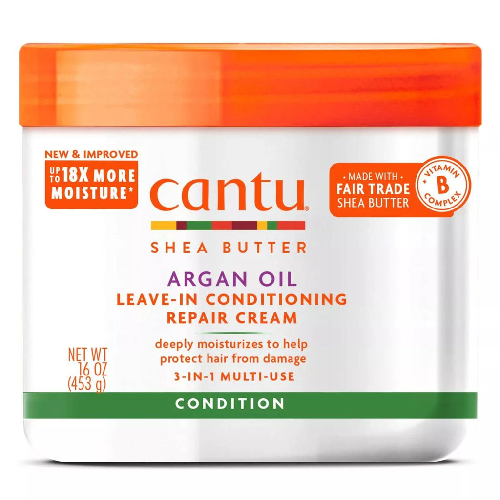 CANTU Argan Oil Leave - In Conditioning Repair 16OZ - Beautylicious Canada