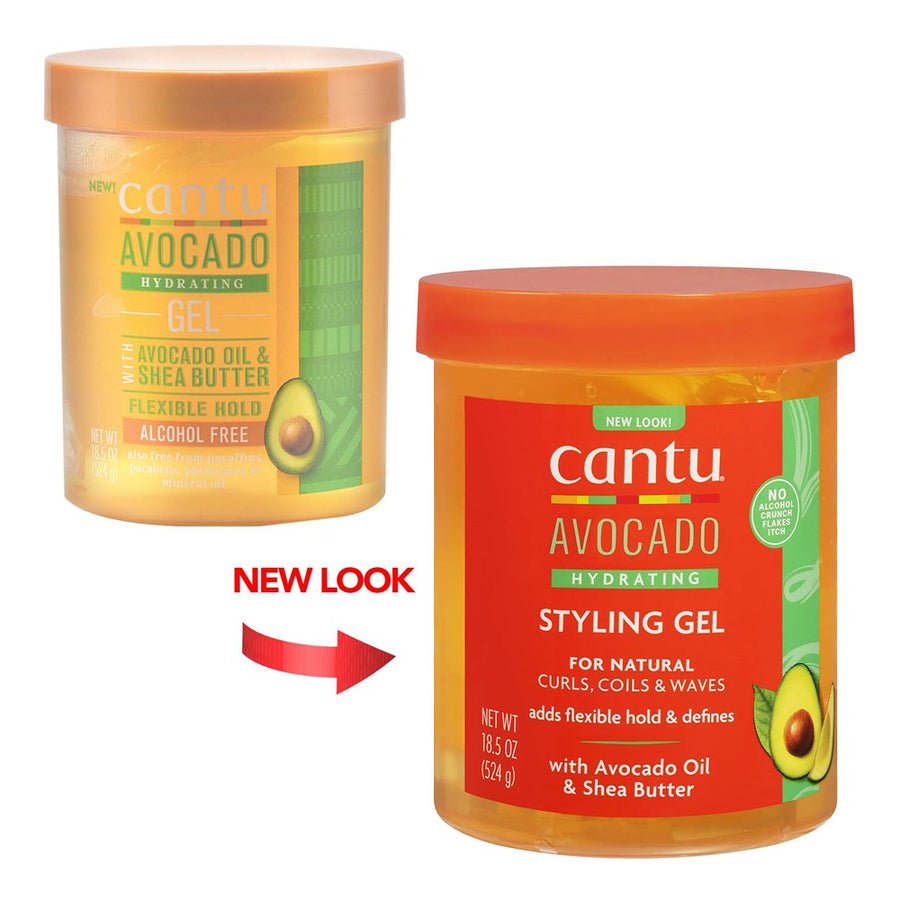 CANTU AVOCADO HYDRATING GEL 18.5OZ - Beautylicious Canada