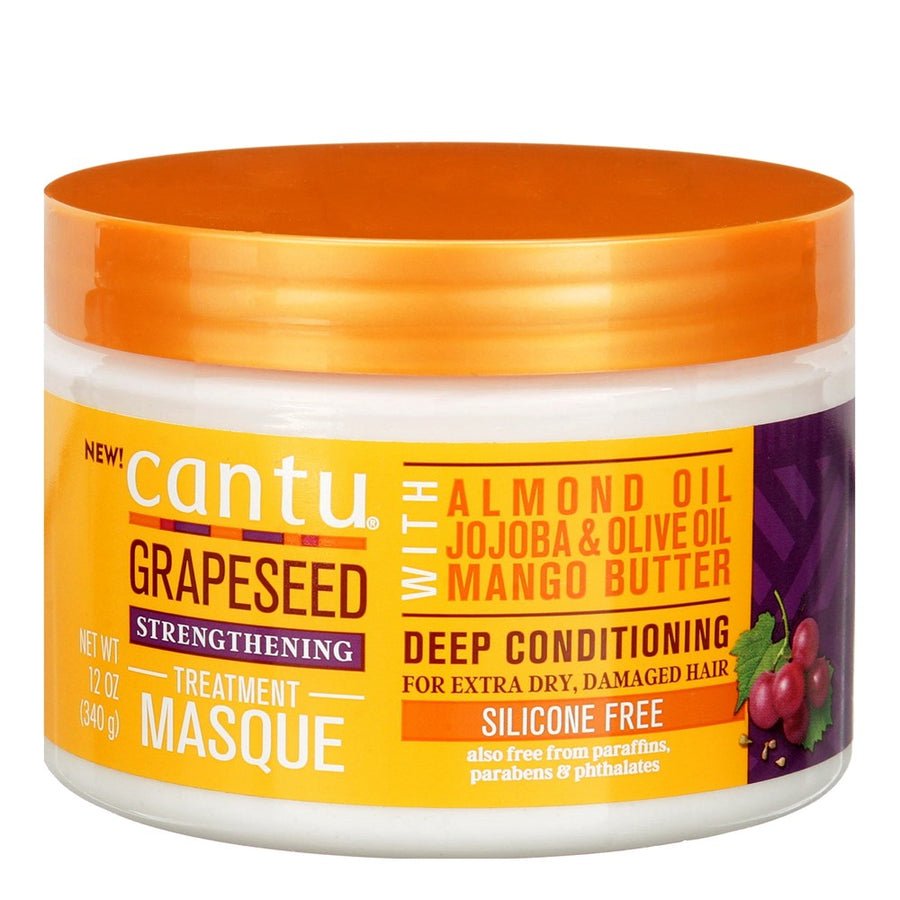 CANTU Grapeseed Strengthening Deep Conditioning Treatment Masque 12 OZ - Beautylicious Canada