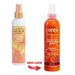 CANTU Shea Butter Coconut Oil Shine & Hold Mist 8OZ - Beautylicious Canada