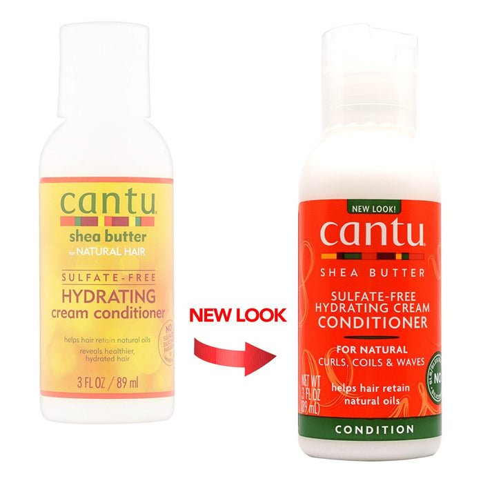 CANTU Shea Butter Sulfate Free Hydrating Cream Conditioner 3OZ - Beautylicious Canada