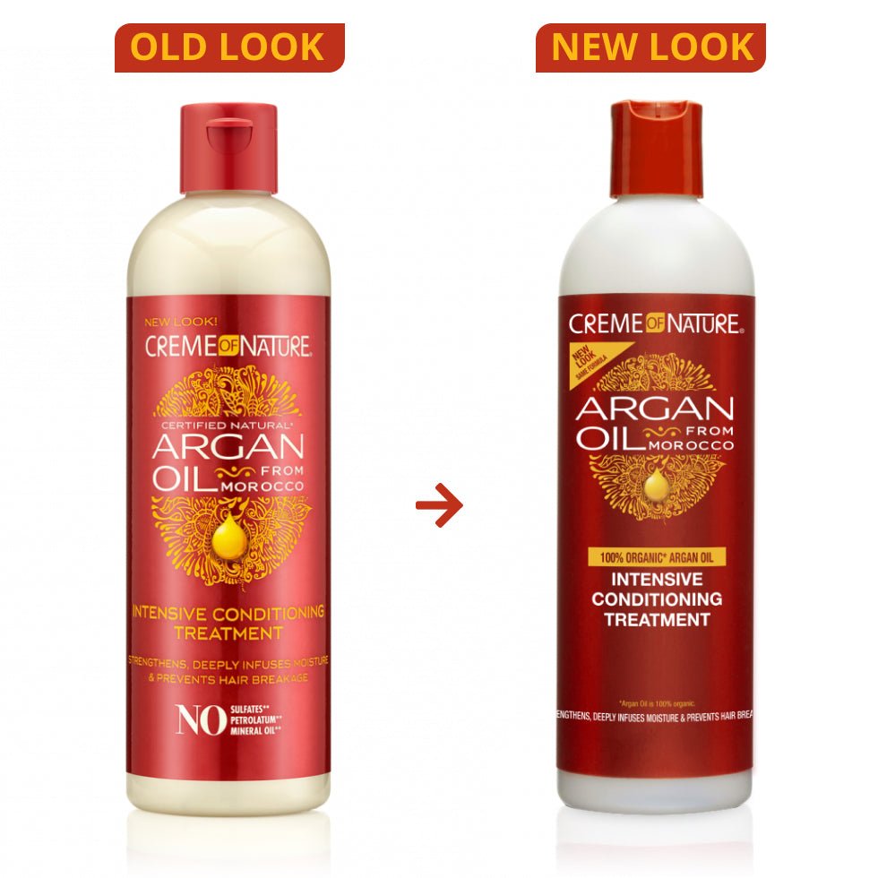 CREME OF NATURE ARGAN CONDITIONER 12OZ - Beautylicious Canada