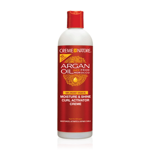 CREME OF NATURE Argan Oil Moisture & Shine Curl Activator Creme 12oz - Beautylicious Canada