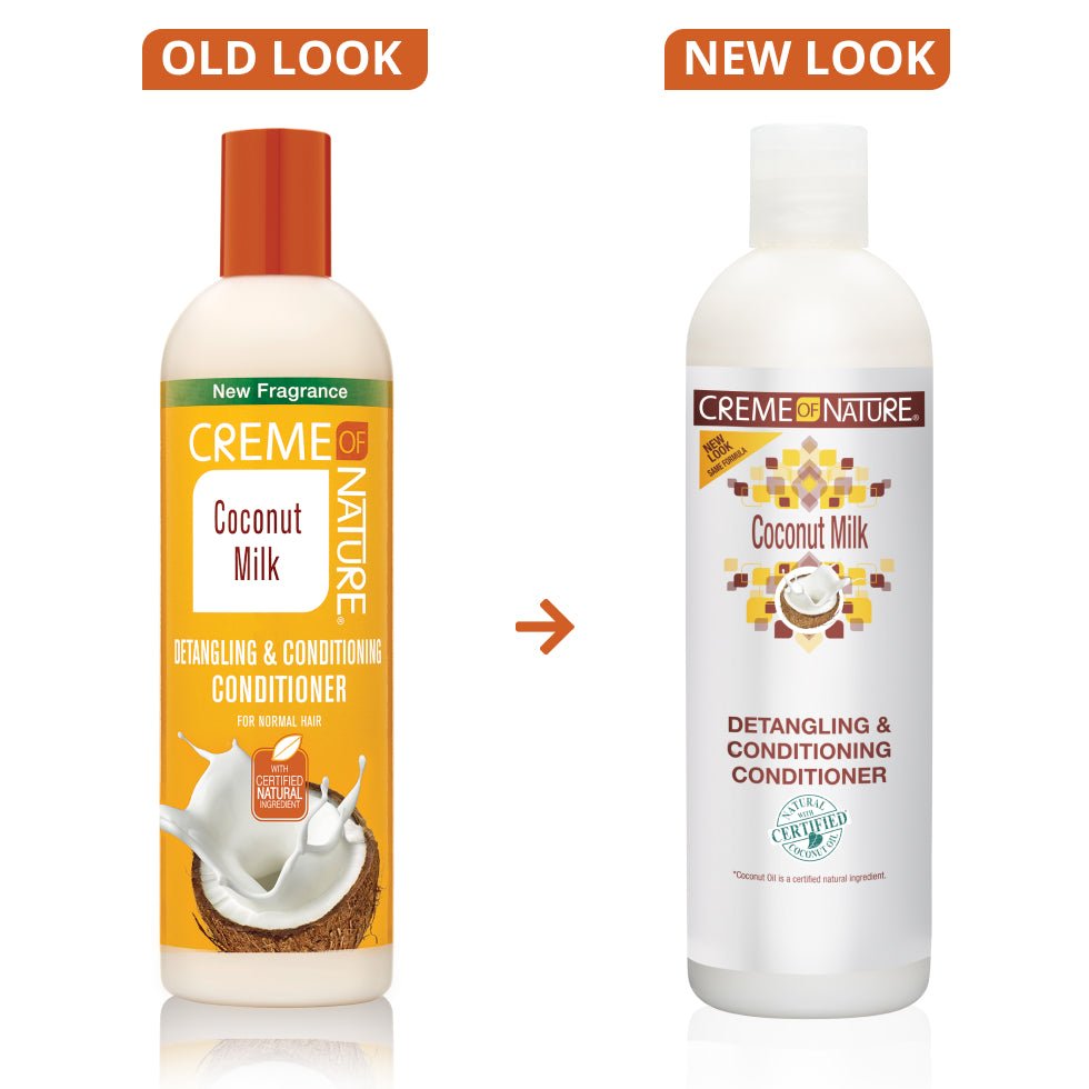 Creme of Nature Coconut Milk Detangling & Conditioning Conditioner 12oz - Beautylicious Canada