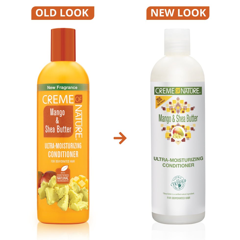 CREME OF NATURE MANGO & SHEA BUTTER ULTRA MOISTURIZING CONDITIONER 12oz - Beautylicious Canada