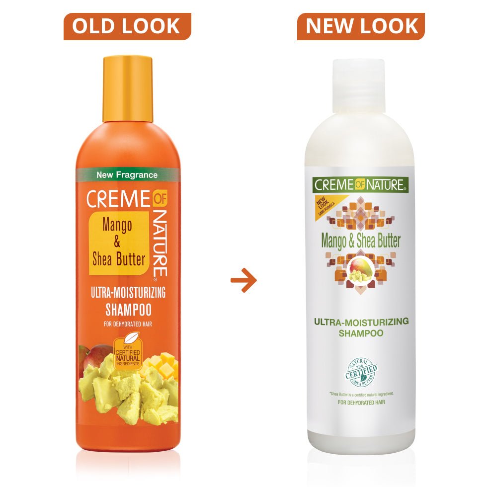 CREME OF NATURE Mango & Shea Butter Ultra - Moisturizing Shampoo 12OZ - Beautylicious Canada