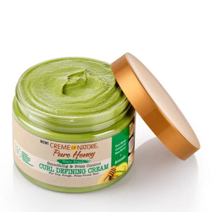 CREME OF NATURE Pure Honey Hair Food Curl Defining Cream 11.5oz - Beautylicious Canada