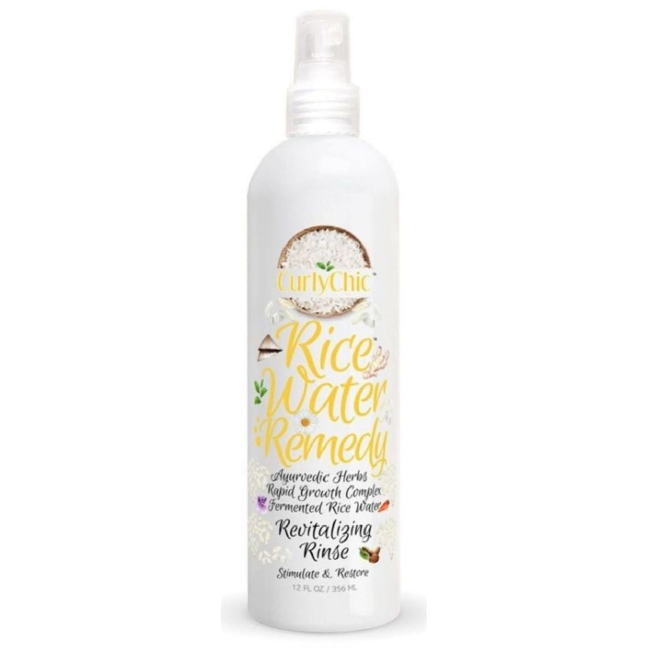 CURLYCHIC RICE WATER REMEDY REVITALIING RINSE 8OZ - Beautylicious Canada