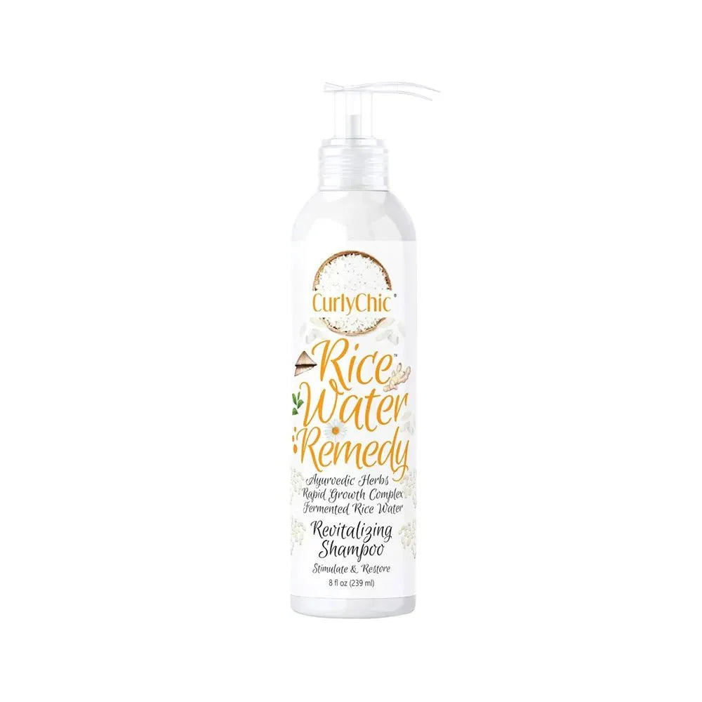 CURLYCHIC RICE WATER REMEDY REVITALIING SHAMPOO 8OZ - Beautylicious Canada