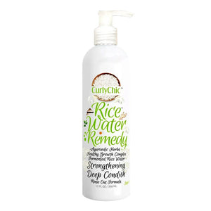 CURLYCHIC RICE WATER REMEDY STRENGTHENING CONDISH 8OZ - Beautylicious Canada