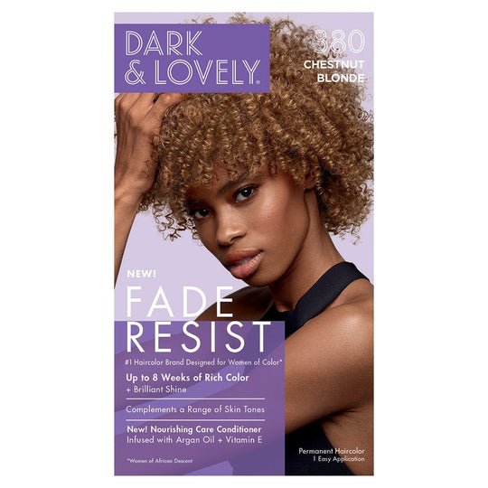 Dark & Lovely Fade Resist Rich Conditioning Color 380 CHESTNUT BLONDE - Beautylicious Canada