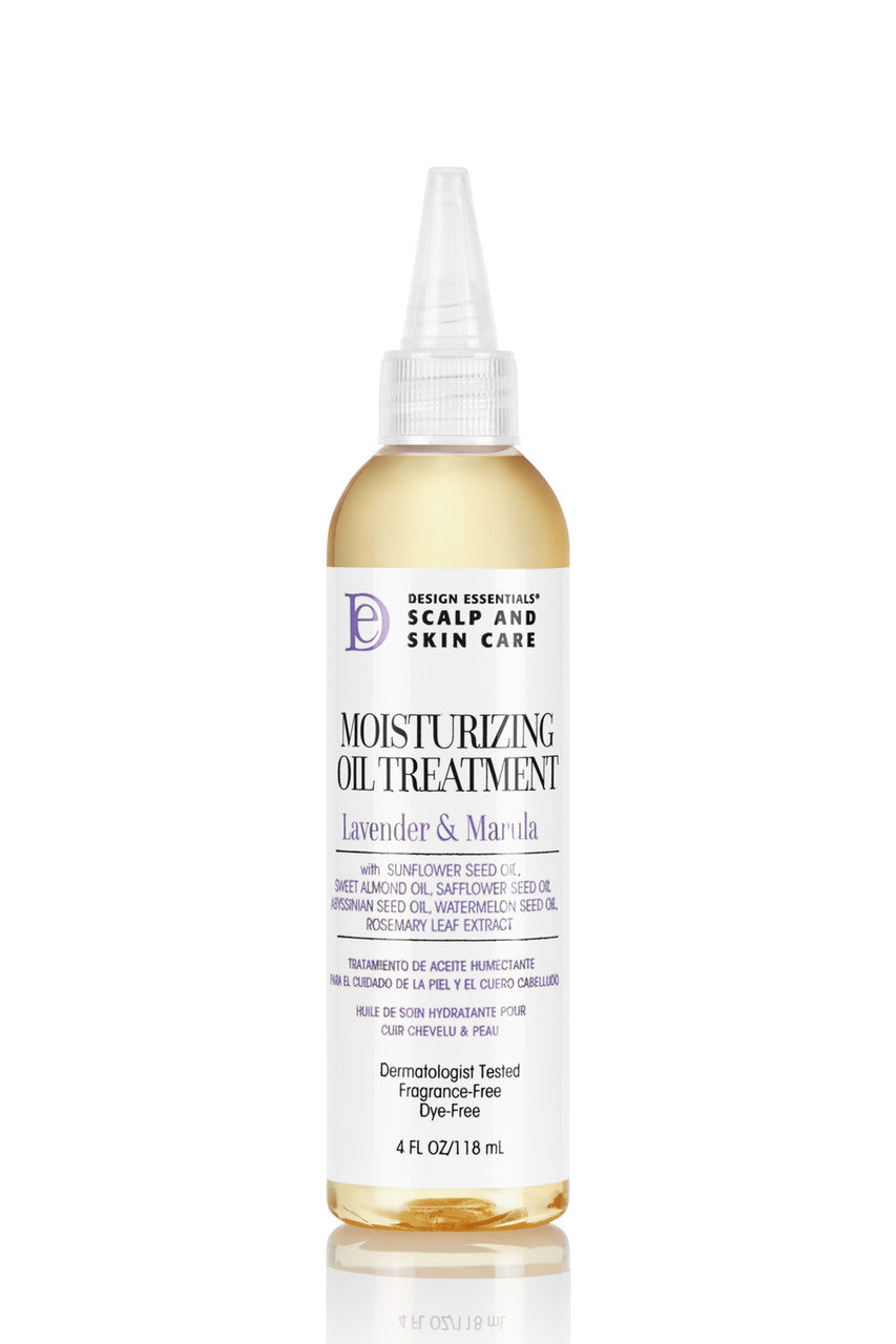 DESIGN ESSENTIALS SCLAP CARE moisturizing oil treatment lavender & marual