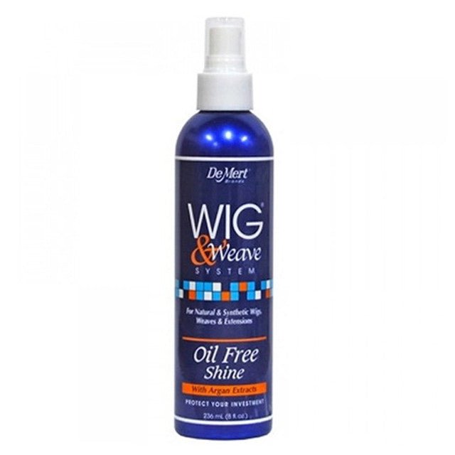 DEMERT Wig And Weave Oil Free Shine For Natural And Synthetic Hair, 8 Oz - Beautylicious Canada