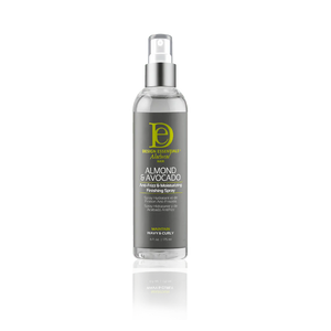 DESIGN ESSENTIALS ALMOND & AVOCADO ANTI FRIZZ & MOISTURIZING FINISHING SPRAY 6OZ - Beautylicious Canada