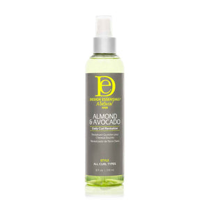 DESIGN ESSENTIALS ALMOND & AVOCADO DAILY CURL REVITALIZER 8OZ - Beautylicious Canada